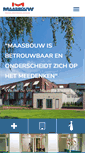 Mobile Screenshot of maasbouw.nl